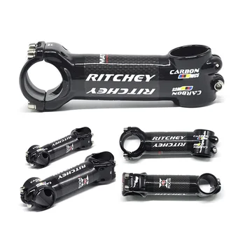 Ritchey WCS 도로 자전거 스템 알루미늄 탄소 스템, MTB 산악 자전거 스템 자전거 부품, 31.8*60-120mm, 3K 글로스 블랙 