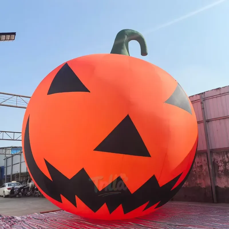 Giant Inflatable Pumpkin Scary Halloween Inflatable Customized Holiday Halloween Inflatable Haunted House for Sale