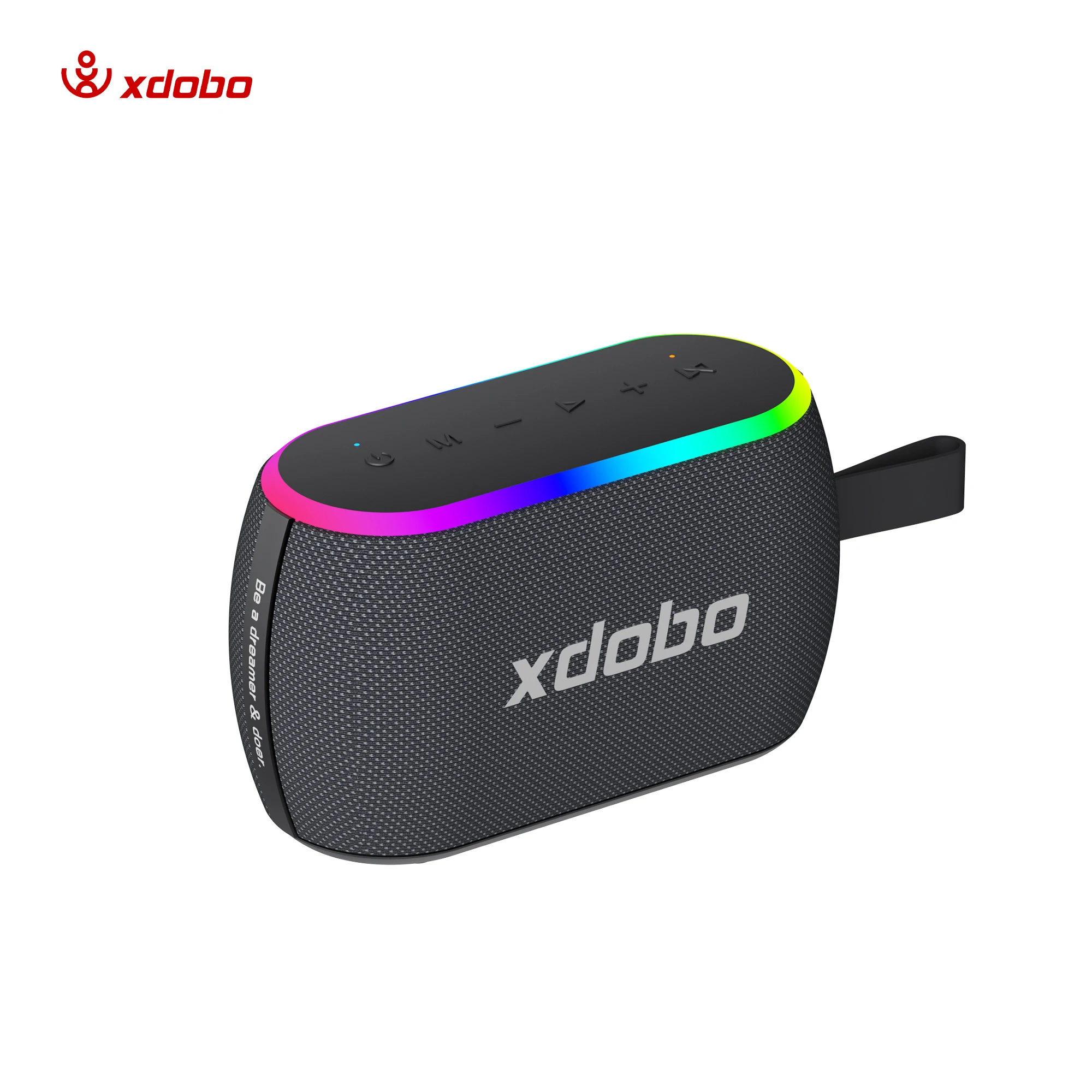 XDOBO X8 MINI II Speaker Wireless 30W Power Subwoofer Heavy Bass RGB Light Outdoor Camping Riding Hiking Party Music Box Player