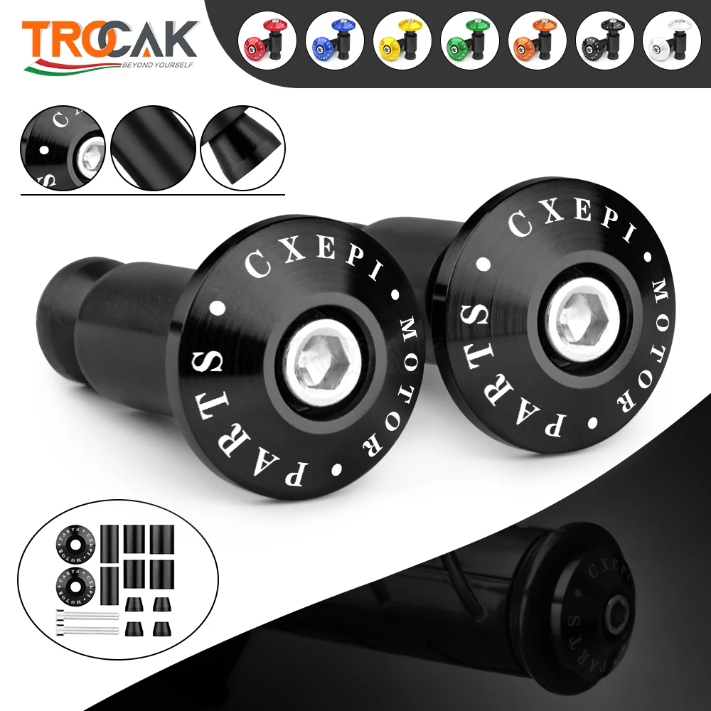 Universal für Honda Yamaha Ktm Dirt Bike Zubehör Motorrad Lenker Enden Stecker Griffe Lenker Stecker Kappen Schieber