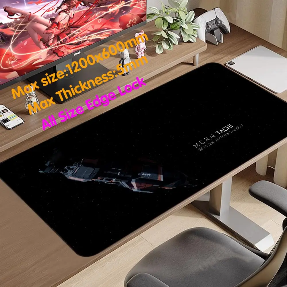 MCRN Mouse mat XXL 900x400 Thicking Super Big Large Desk Large Game Mouse Pad Mat All Size Edgelock Rubber Mouse Mat