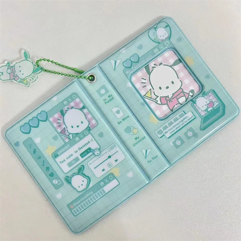 Sanrio Hello Kitty Card Holder, Storage Photo Album, My Melody Card Holder, Cinnamoroll, Pompom Truck Card Binder, 3