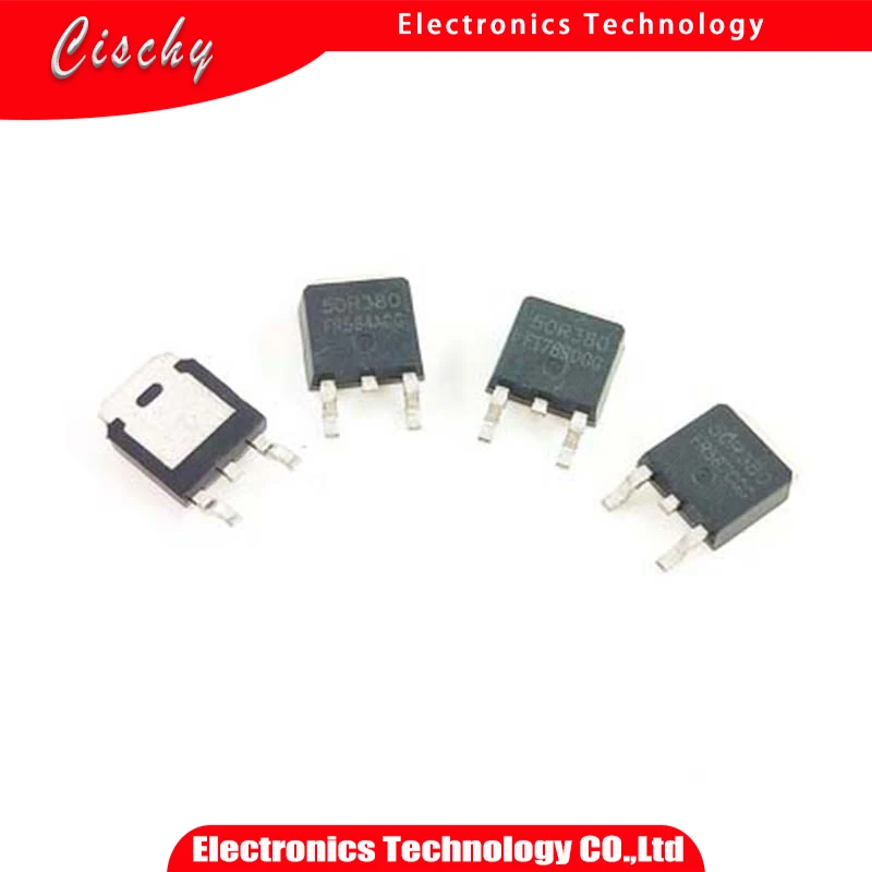 10 piezas MMD50R380P TO-252 50R380P TO252 50R380 SOT MMD50R380 MMD50R380PPRH Chip MOSFET