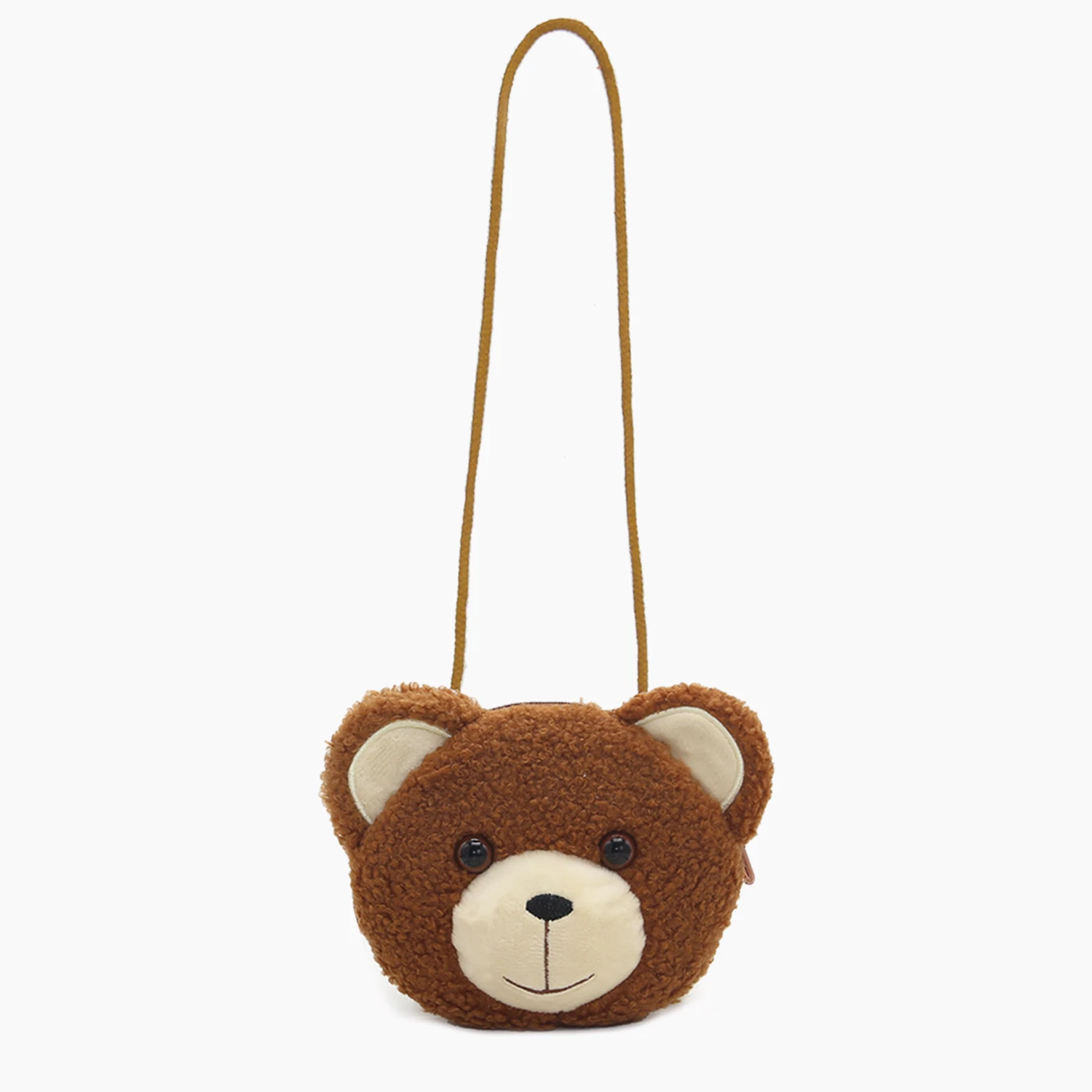 Mini Bolsos de hombro de oso Para niñas, monedero bonito Para monedas, bolso de mensajero Kawaii Para niños, Bolso pequeño Para Niña