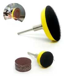 Dischi abrasivi da 1 pollice 25mm 2 pollici 50mm Pad 100-3000 Kit tampone per lucidatura abrasivo a grana per accessori per carta vetrata per utensili rotanti Dremel