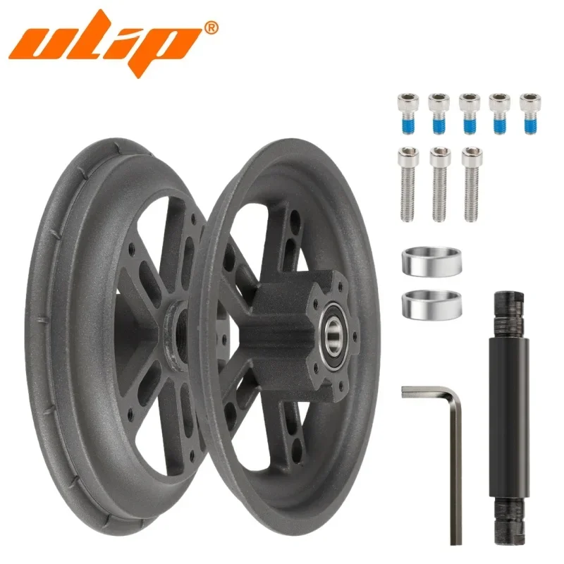 

Ulip Split Rear Hub Set for Xiaomi M365 1S MI3 Lite Electric Scooter Parts 8.5 Inch Split Wheel Hub Solid Tire with Wrench Screw