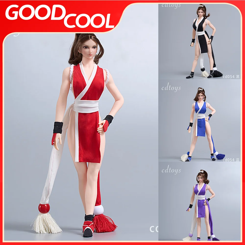 cdtoys cd054 1/6 Scale Multi Color Kung Fu Female Soldier Clothing Model Accessories For 12 inch TBL PH Action Figure Body Gifts