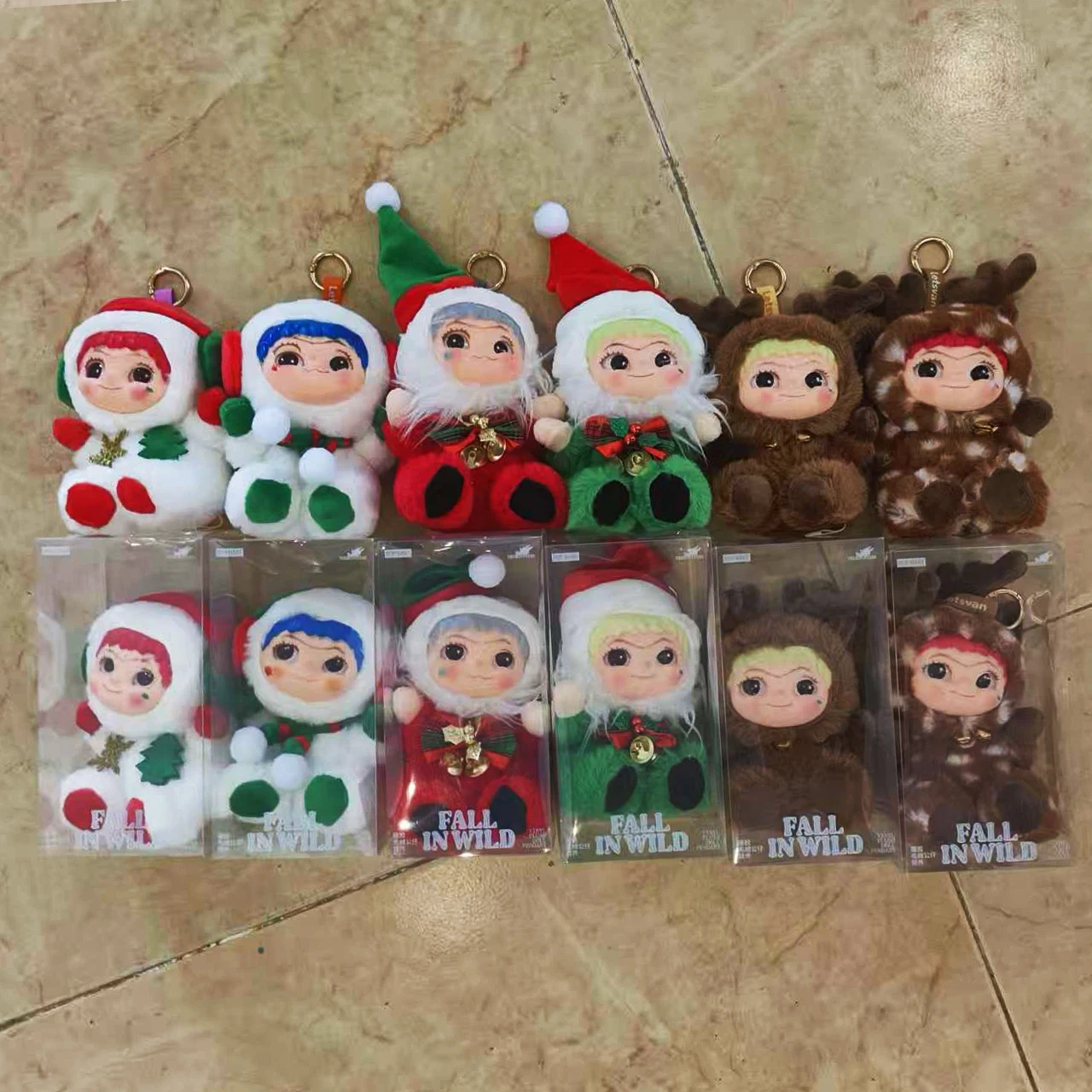 

Wakuku, зимний рождественский подарок, модная забавная вечеринка, слепая коробка, милая загадочная коробка, милая сумка для куклы, кулон, сумка-сюрприз, подарочная игрушка