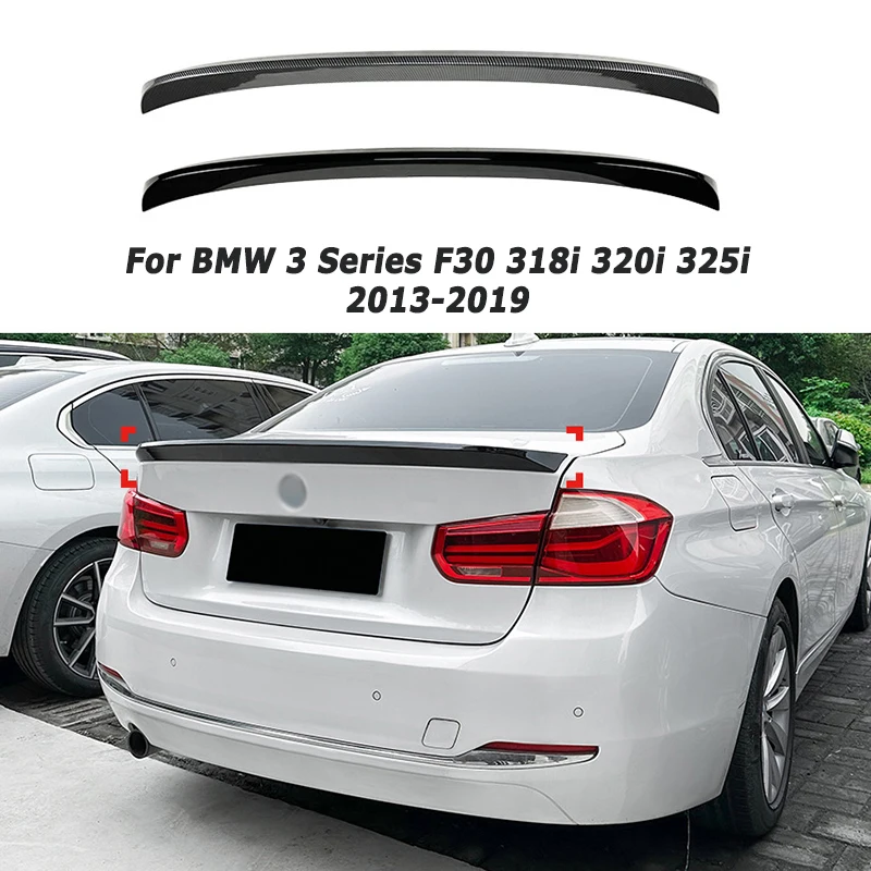 

Car Rear Roof Spoiler for BMW 3 Series F30 318i 320i 325i 2013-2019 Tail Wing Trim Exterior Parts Car Accessories Aftermarket
