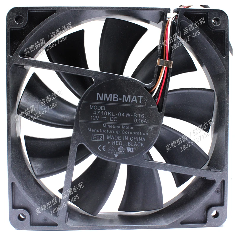 

NMB-MAT 2410ML-04W-B40 DQ4 DC 12 В 0,22 А 60x60x25 мм 3-проводной охлаждающий вентилятор для сервера