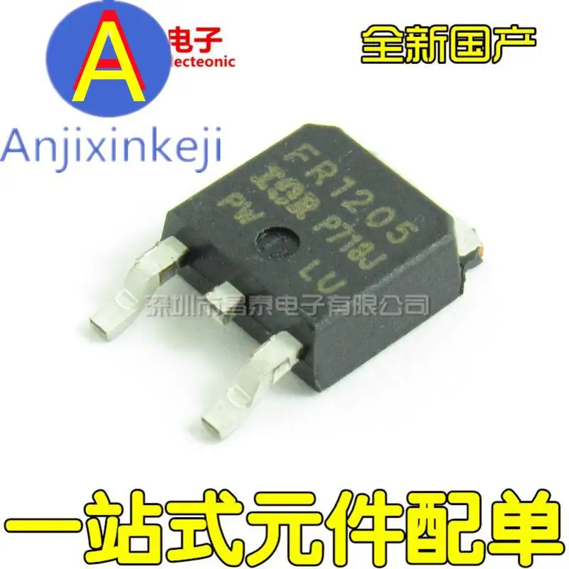 10Pcs Orginal Nieuwe Mos Fet IRFR1205 IRFR1205PBF To-252 N-Channel 44A 55V Patch