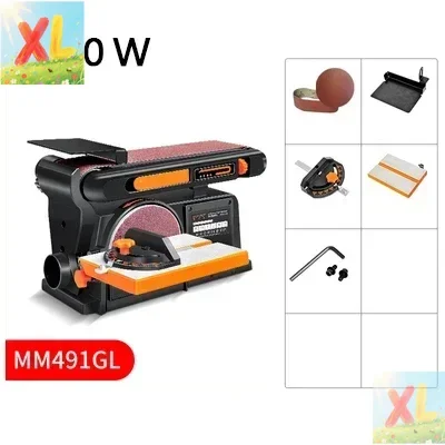 

Levigatrice a nastro abrasivo 550W/750W задаazione del legno lucidatrice per carta vetrata elettrica ad alta potenza 220V 0-45