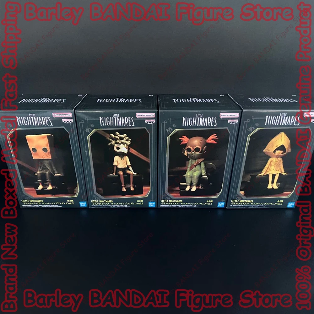 

Little Nightmares Six Alone Mono Low 12 см Монитор Топ ПВХ Аниме Фигурка BANPRESTO Подлинная В наличии Коллекции Модель Игрушки