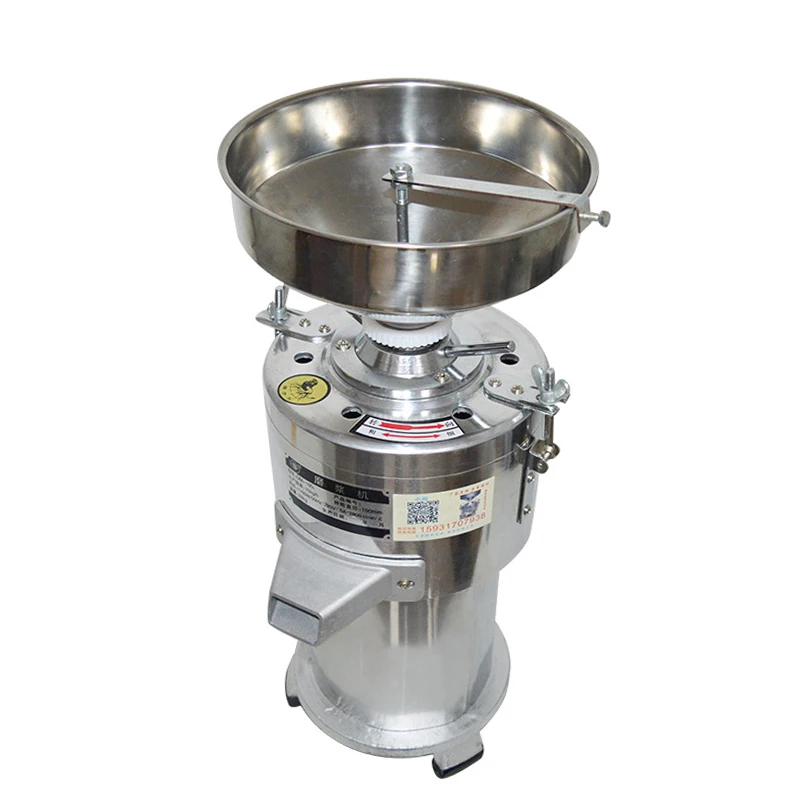 220V Sesame Peanut Butter Machine Grinder Peanut Butter Making Machine Nuts Butter Maker Home Commercial