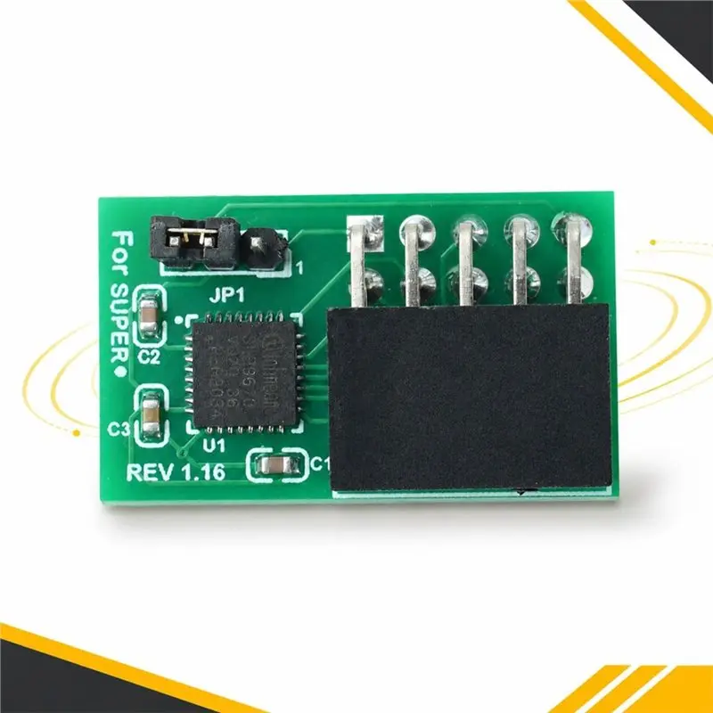 PZHI-For Supermicro AOM For TPM 2.0 Security Module 10 Pin SPI Module Processor 9670H 9670V TP M 2.0 Module MES204B