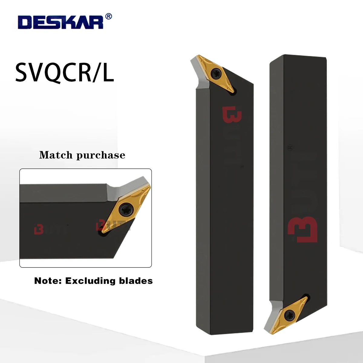 

Держатель инструмента для токарного станка с ЧПУ SVQCR/L1616H16 SVQCL2020K16 SVQCR2525M16 Держатель инструмента для токарного станка с ЧПУ Внешнее вращение DESKAR 100% оригинальный инструмент