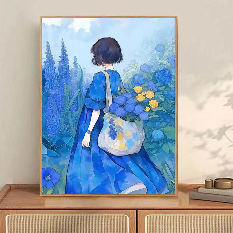 

1-0062 Autumn Forest Oil Painting - Nature Scenery Wall Art Decor