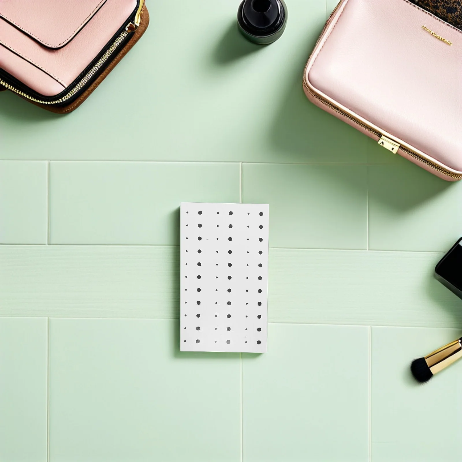 

50pcs Eye Beauty Mole Stickers Black Face Tattoo Decals Skin-Friendly Reusable Makeup Art Patches For Women Temporary Tattoos