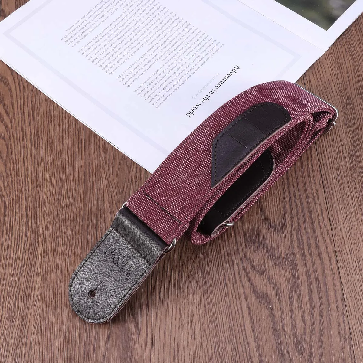 

Vintage Cowboy Style Guitar Strap Adjustable Durable Balanced Comfortable Universal Strap for Electric Acoustic