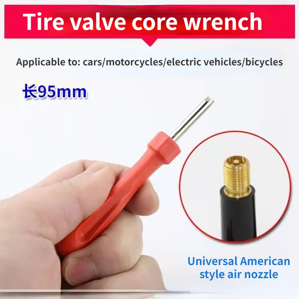 1PC Tire Valve Core Removal Tool Tire Valve Core Wrench Spanner Tire Repair Tool Core Screwdriver for Car Bicycle Car Tools