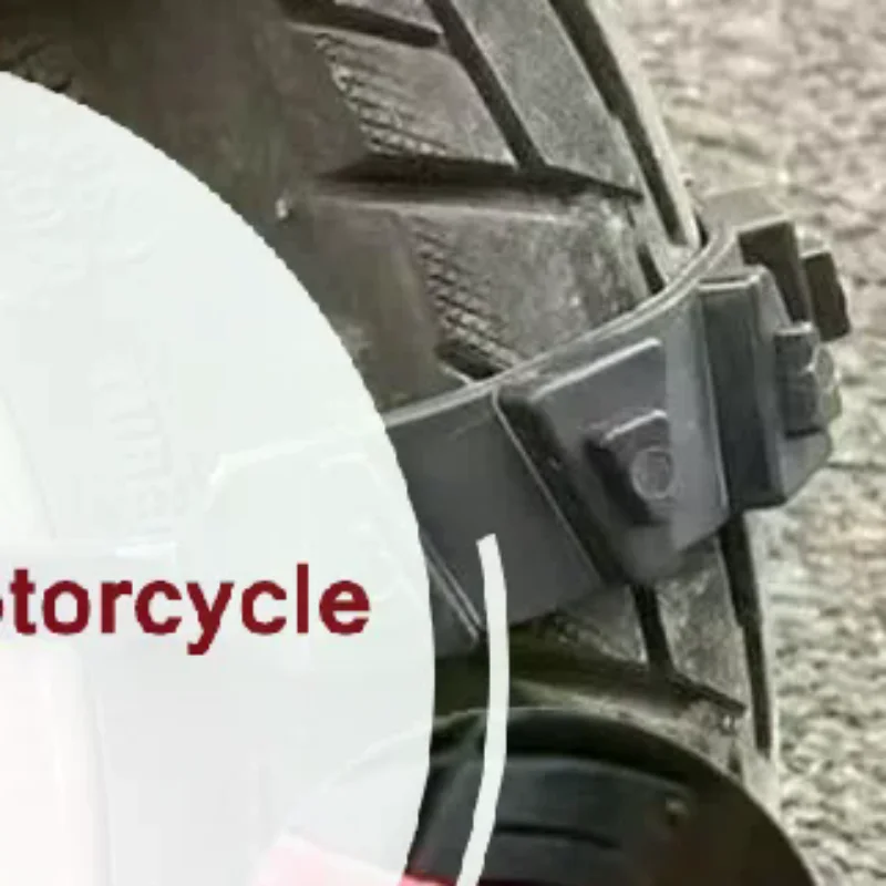 10/20pcs Anti-Skid Snow Chains For Motorcycles Bicycles Winter Tire Wheels Non-slip Cable Ties Motorbike Emergency Tire Chain