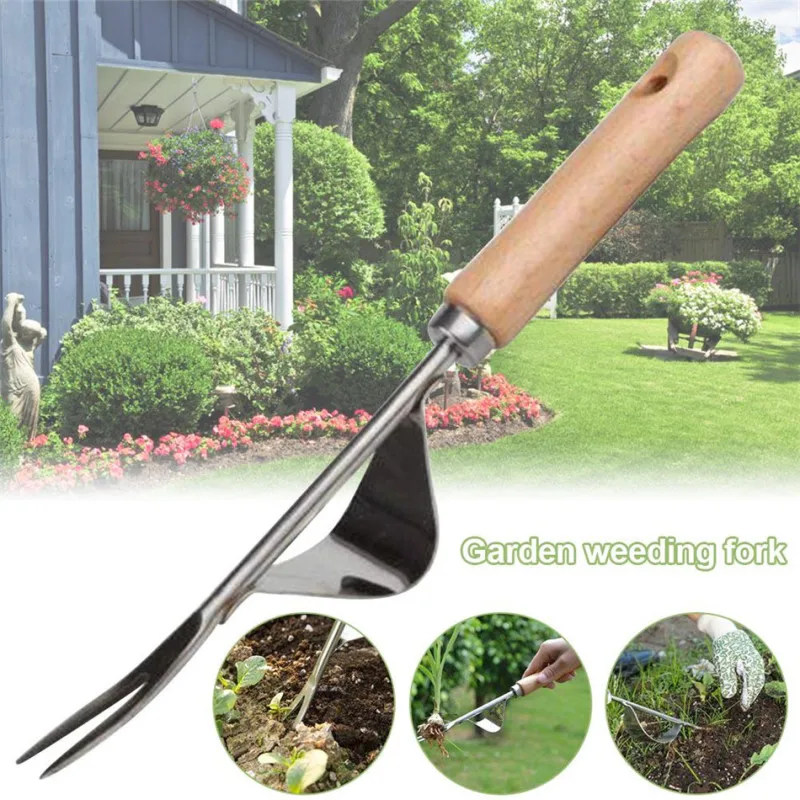 Aluminum Portable Weed Puller Root Remover Claw Weeder Long Handled Stand Up Weed Puller Manual Garden Lawn Outdoor Killer Tool