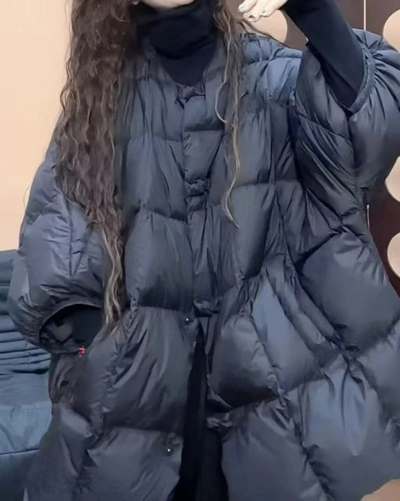 سترة قطنية فضفاضة ودافئة جديدة متعددة الاستخدامات لعام 2025 بتصميم عصري معطف Breadman فضفاض كسول #5