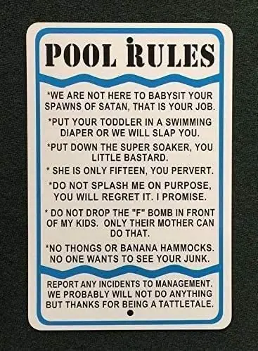 bar rules