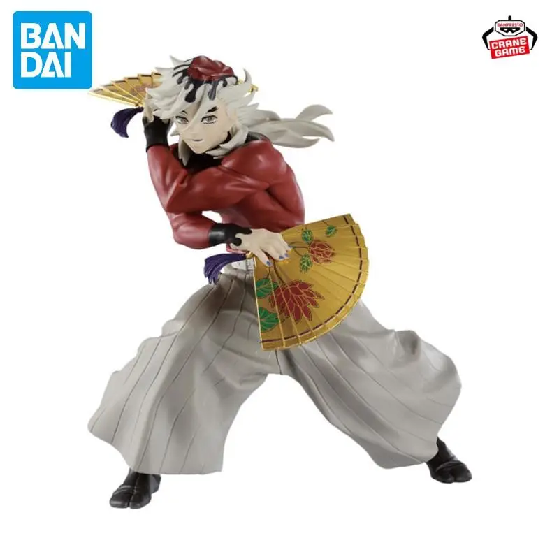 

Original BANDAI BANPRESTO Demon Slayer VIBRATION STARS Douma14cm PVC Anime Figurine Model Collections Genuine Toy doll Gift