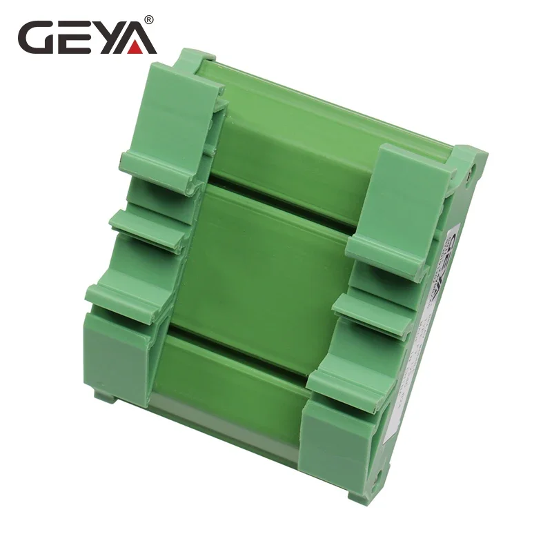 GEYA 4 Channel Relay Module 1 SPDT DIN Rail Mount 12V 24V DC/AC Interface Relay Module for PLC 230VAC 5VDC