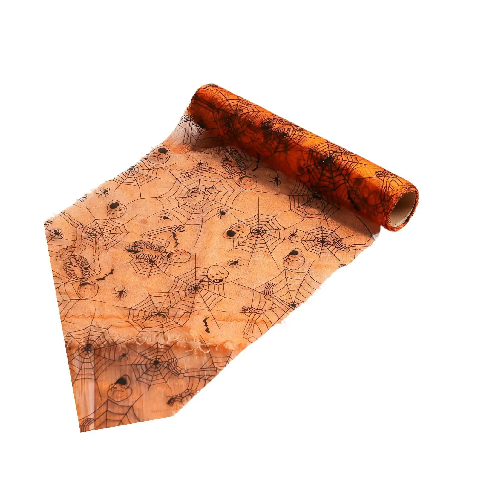 Halloween Table Runner, Halloween Decor Table Cloth Rustic Photo Props for Party Supplies