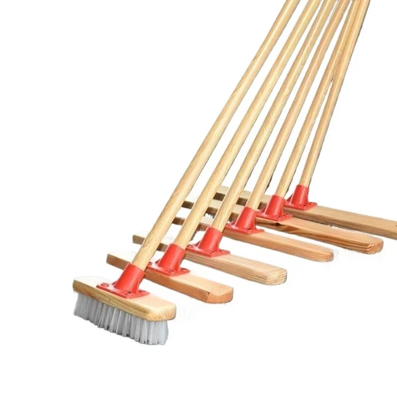 

Long handle floor wash brush hard bristles