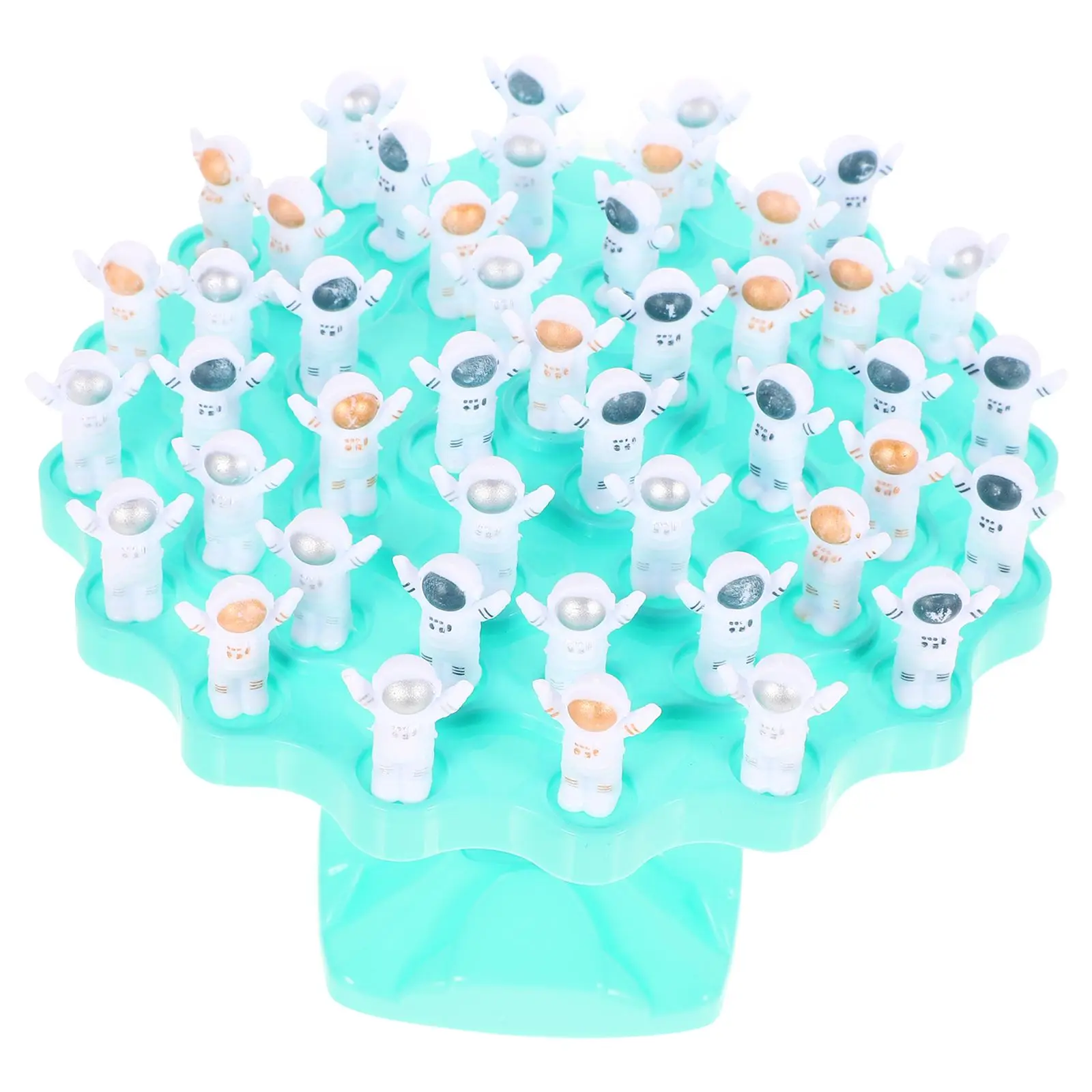 

Stacking Plaything Building Blocks Educational Toy Astronauts Children Game Balance Table Montessori Interactive Fun