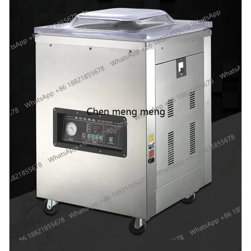 Desktop Fruit Beef Vacuum Sealer Bags Sealing and Packaging Machine Food Packer Stainless Steel Seal Vacuum Machine