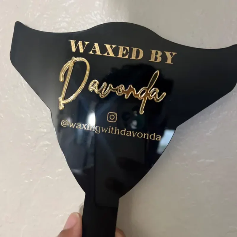 Waxing Sign Prop Acrylic Waxing Photo Prop Salon Decor Custom Aesthetic Beauty Gift Wax Specialist Sign