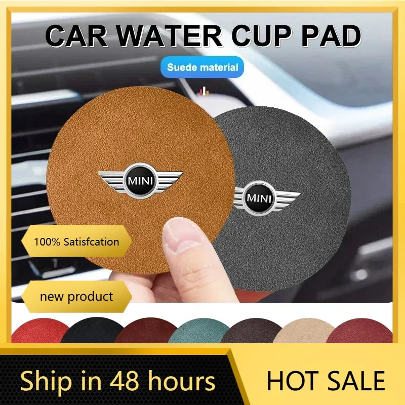 -2PCS Car Coaster W… - image