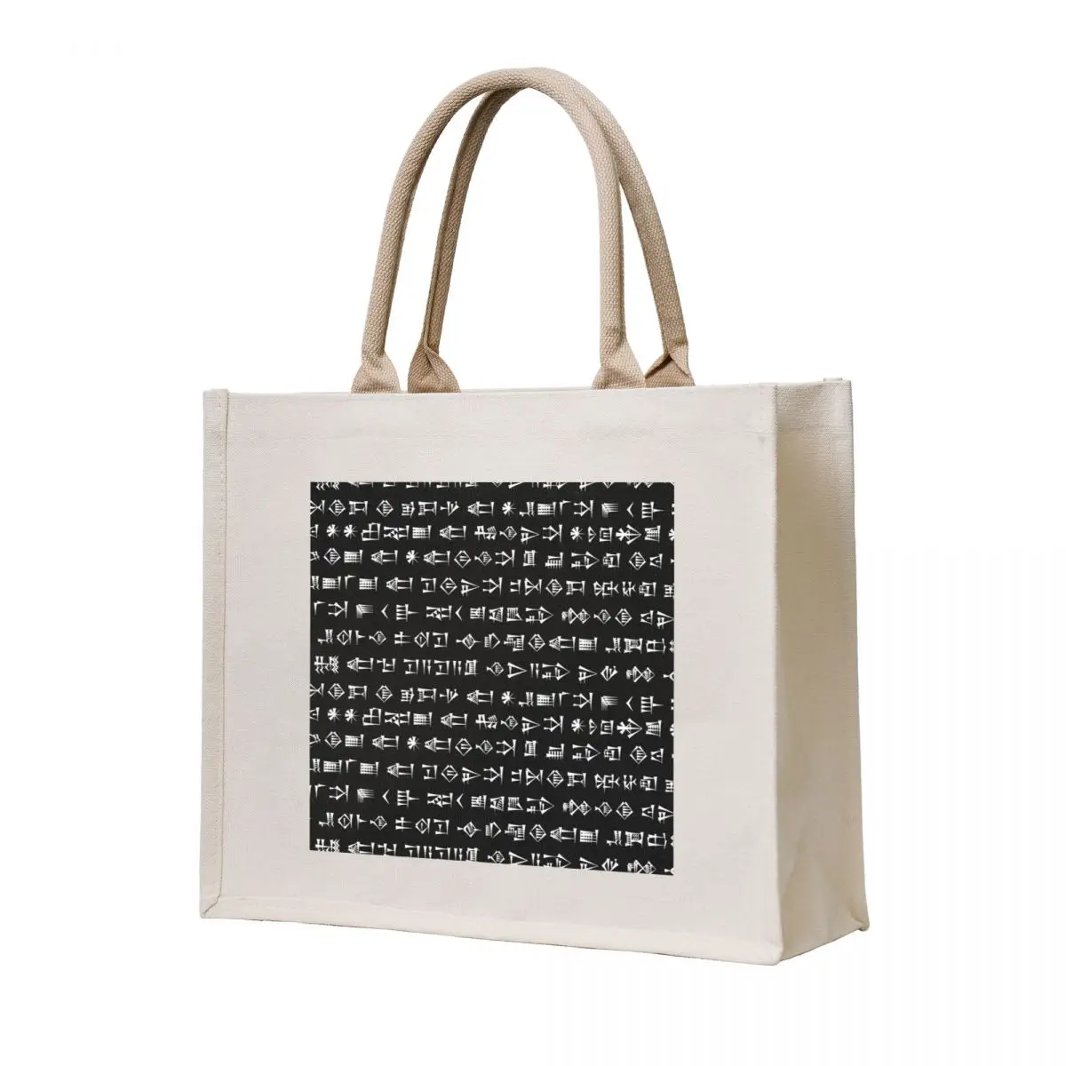 

Sumerian Cuneiform Design Tote Bag university shopper bag Women's shopper Cloth bags bag for beach