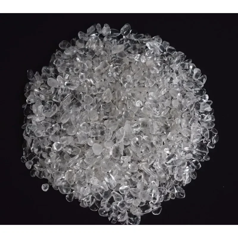 100g Small Size Bulk Natural Semi-precious Stone Clear Quartz Crushed Stone Reiki Healing Mineral Crystals Chip