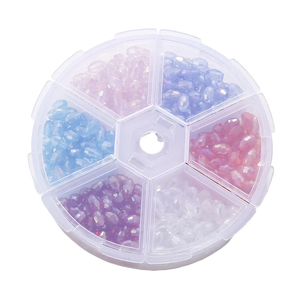 

1Pack Glass Beads Mini Smooth Craft Beads for Jewelry Making DIY Bracelet Necklace Accessories Kids Creative Projects Decor