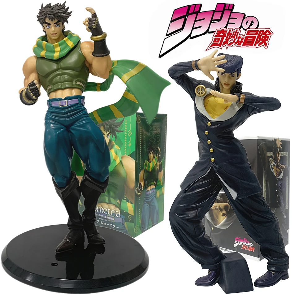 19cm Jojo Figure Bizarre Adventure Figures-Joseph Joestar Desk Decoration Statue Collection Model Dolls Birthday Toy Gifts