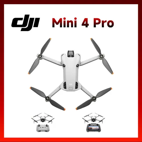 DJI Mini 4 Pro Drone RC-N2 or RC 2 4K/60fps HDR True Vertical Shooting ActiveTrack 360° 100% DJI Original