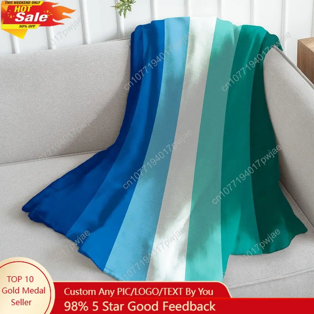 

Gay Male Pride Super Soft Throw Blanket - 50x60 Throw Blanket for Bedroom Living Room Spring Time Holidays Custom blankets