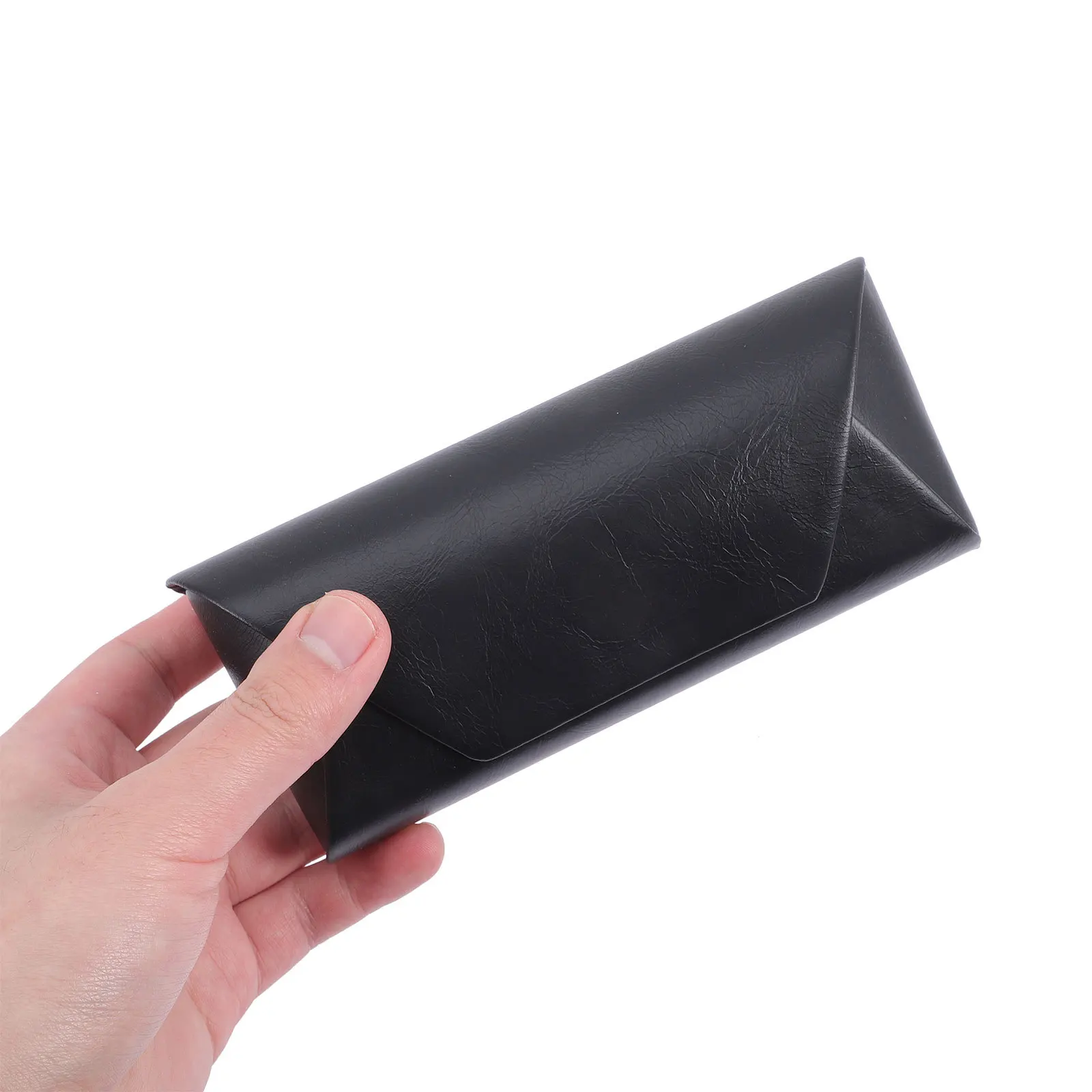 

Sunglass Case Hard Shell Travel Glasses Case Anti-Pressure Durable PU Simple Design Fashionable Elegant Long Time Use