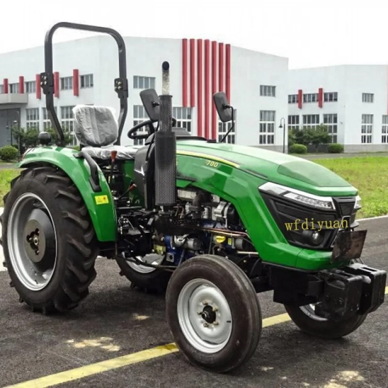 china：4x4 70hp farm agriculture tractor diesel Engine traktor agricola trator diyuan tractor