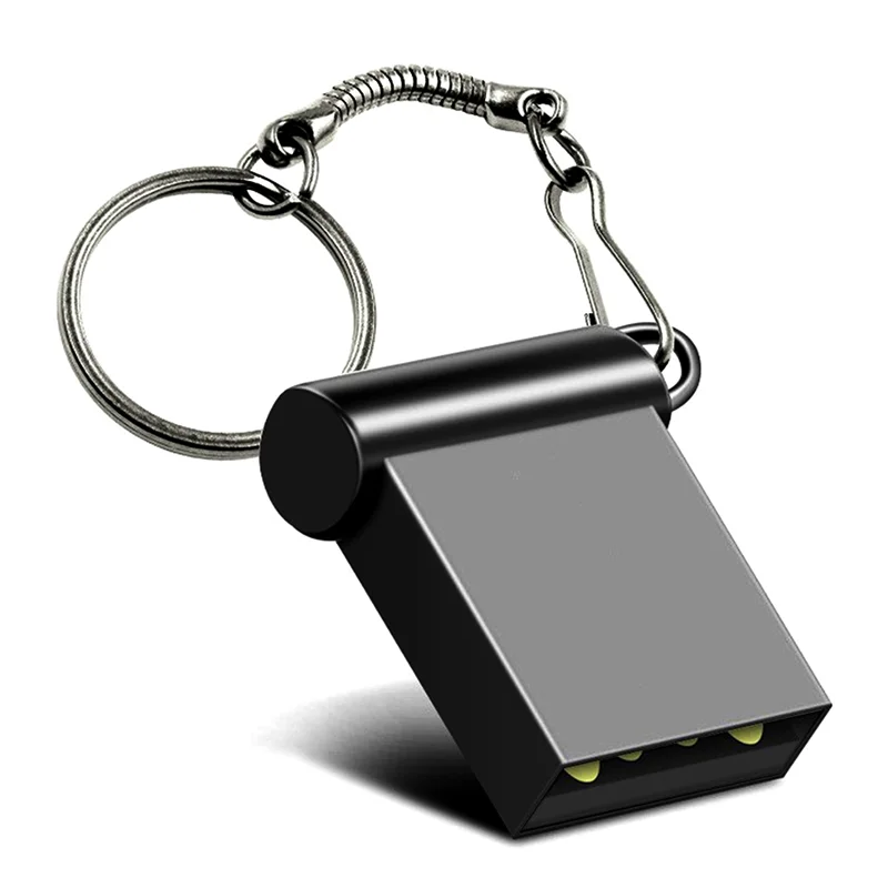 미니 차량용 U 디스크 메모리 스틱, USB 3.0 플래시 드라이브, 외부 저장 메모리, 휴대용 U 디스크, 블랙, 2TB