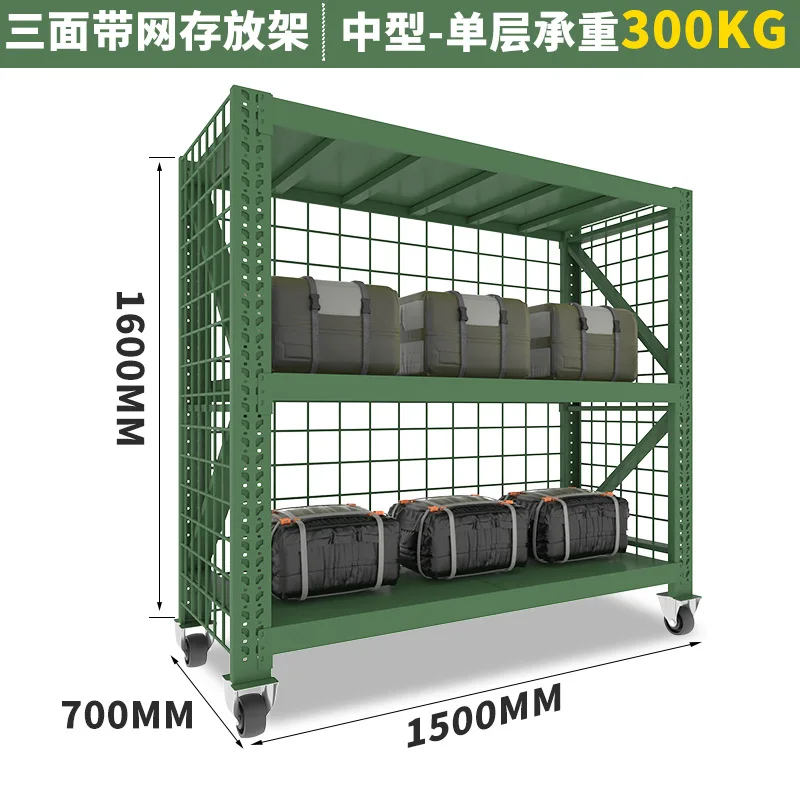 Military green mobile emergency supplies, equipment , shield, shovel,  tool buckle storage
