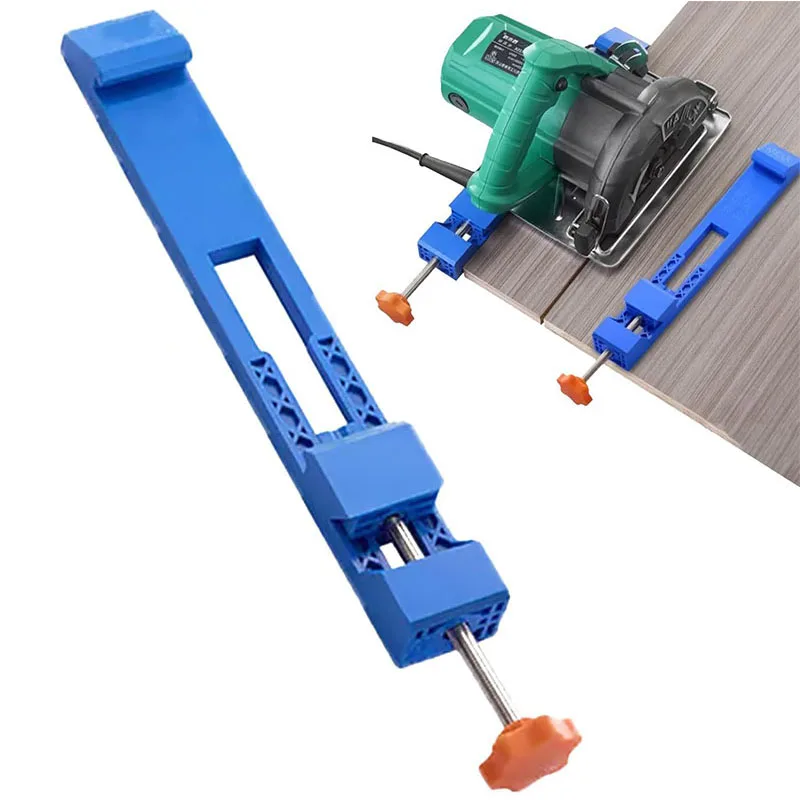 High-quality Adjustable Cutting Machine Base Guide Rail ABS Circular Saw Milling Positioning Clamps Lock The Cutter Base