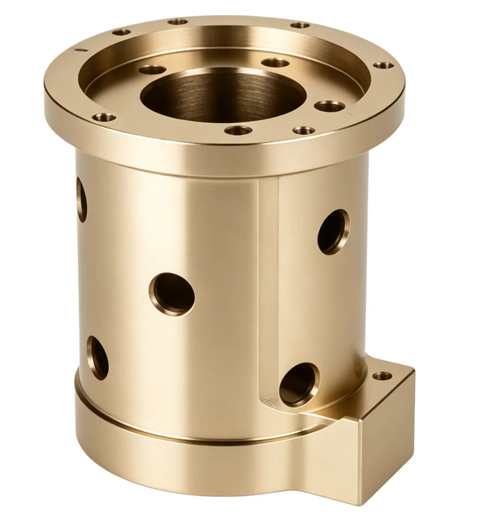 OEM CNC Machining Brass Parts Custom Precision Brass Milling Turning Components