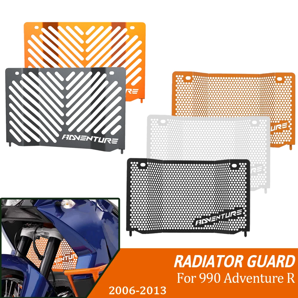 

For 950 Adventure 950 ADV 990 Motorcycle Accessories Radiator Guard Grille Cover Protector Protective Grill 2003~2025 2024 2023