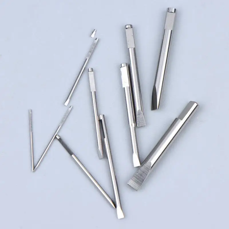 1 PCS Watch Maintenance Tools Screwdriver Head Straight Body Flat Blade Bergeon Screwdriver Can Be Used